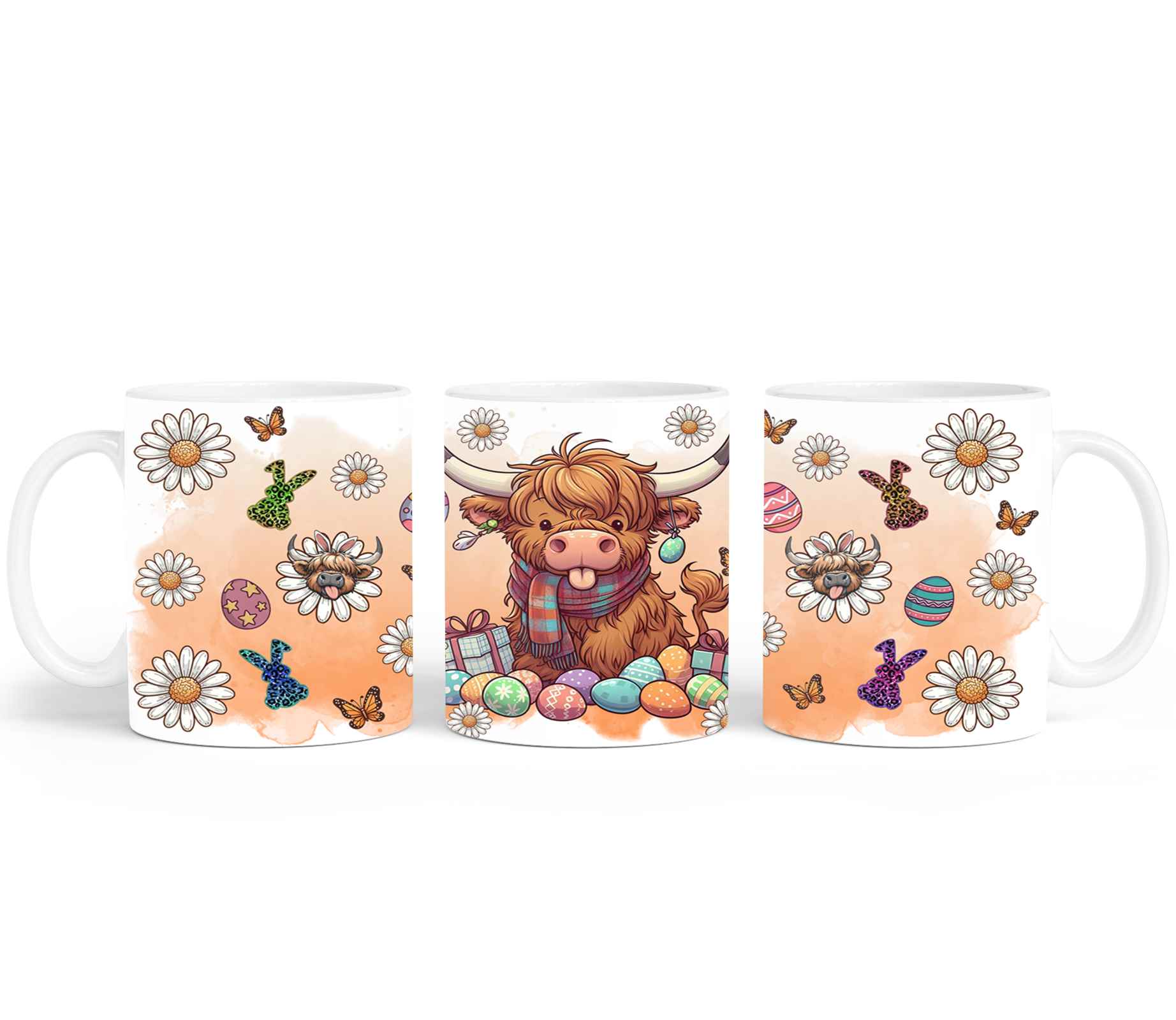Highland Cow Easter-10374